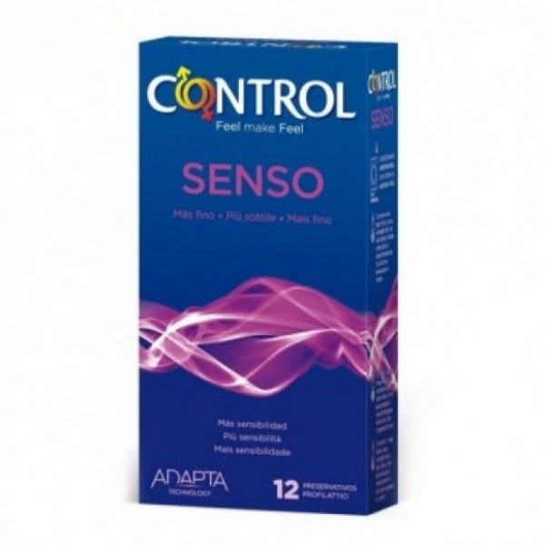Control Preservativos Senso Mas Fino 12 Uds
